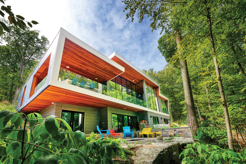 Natural Alignment: A Putnam Valley Home Fits Into Its Landscape